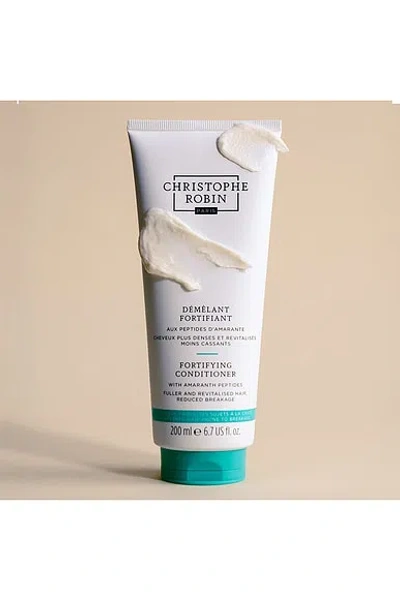 Christophe Robin Fortifying Conditioner With Amaranth Peptides In White