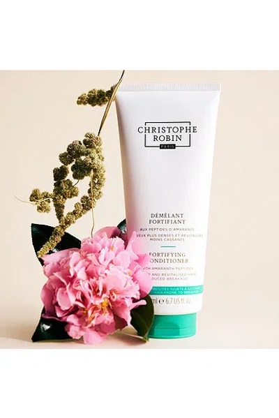 Christophe Robin Fortifying Conditioner With Amaranth Peptides In White
