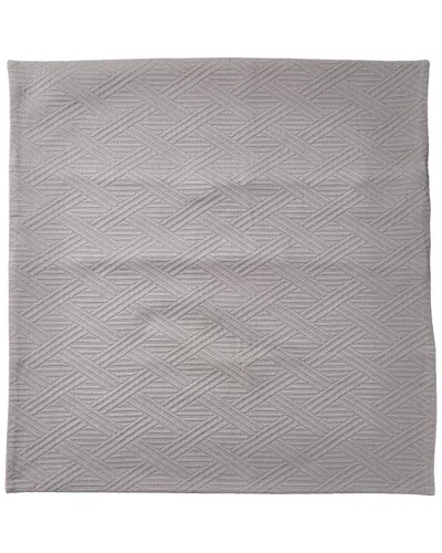 Frette Cotton Geometrics Decorative Cushion