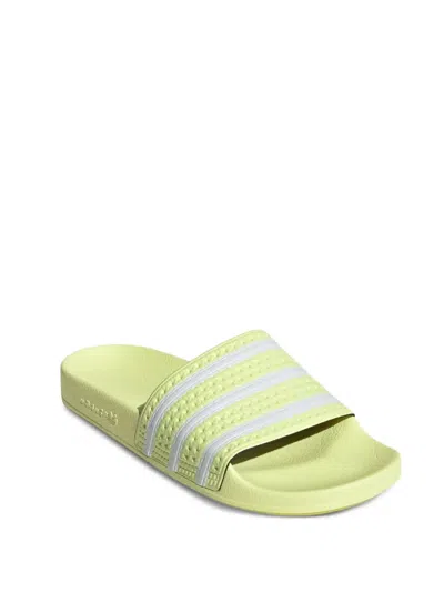 Adidas Originals Adidas Adilette Slide 'pulse Yellow' In Multi