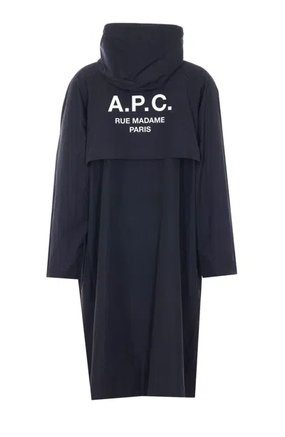 Apc A.p.c. Men Kim Parka In Black