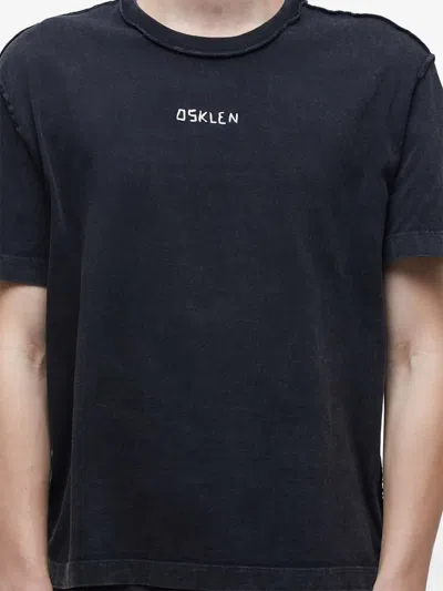 Osklen Inside-out T-shirt In Black