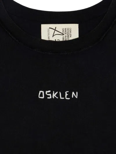 Osklen Inside-out T-shirt In Black