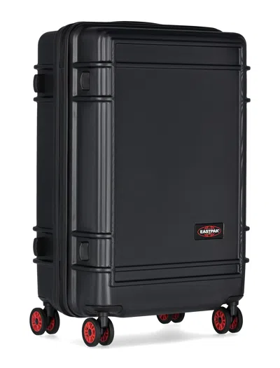 Eastpak Black Resist R Zip M Medium Hardshell Trolley In Black