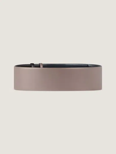 Givenchy Pinch Reversible Belt In Leather In Black