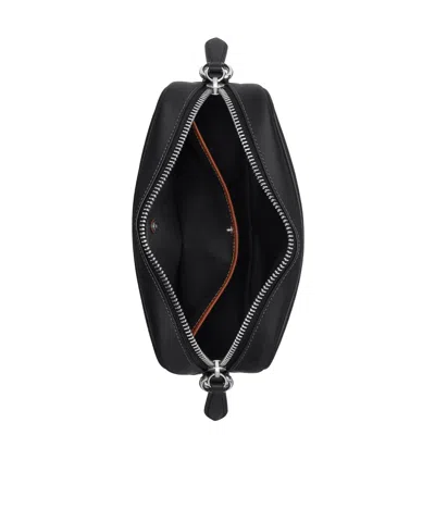 Coach Radio Zip Messenger Bag In Black