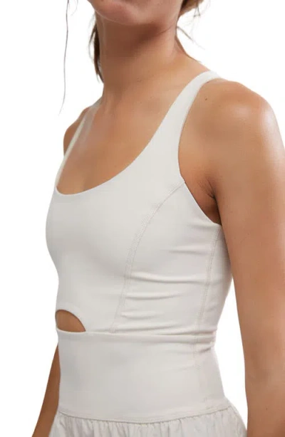 Fp Movement By Free People Fp Movement Righteous Runsie Romper In Gray