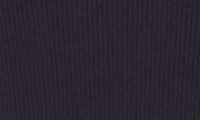 Twp Tease Rib Knit Short Sleeve Top In Blue