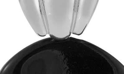 Sphera Milano Resin Statement Drop Earrings In Black