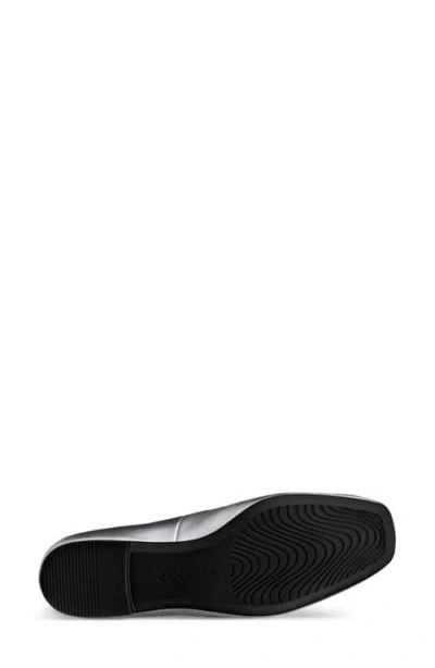 Ecco Margot Ballet Flat In Silver