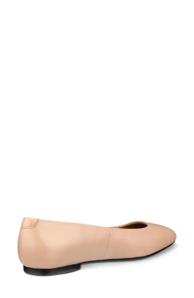 Ecco Margot Ballet Flat In Neutral