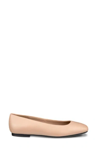 Ecco Margot Ballet Flat In Neutral