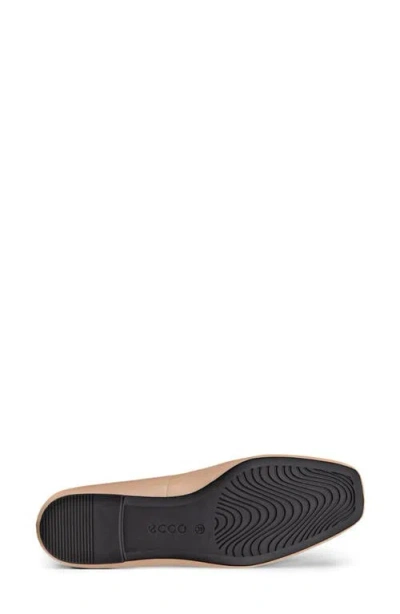 Ecco Margot Ballet Flat In Neutral
