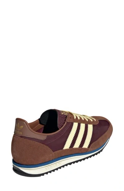 Adidas Originals Sl72 Og Women S Sneakers Brown In Burgundy
