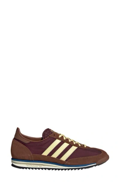 Adidas Originals Sl72 Og Women S Sneakers Brown In Burgundy