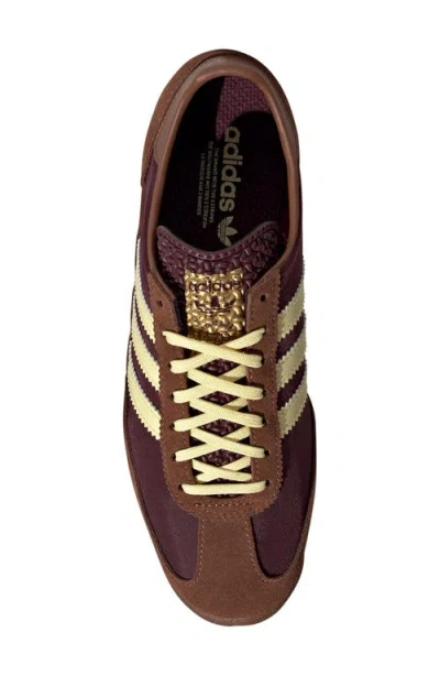 Adidas Originals Sl72 Og Women S Sneakers Brown In Burgundy