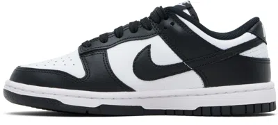 Nike Dunk Low Panda Sneakers In Black And White In Multi