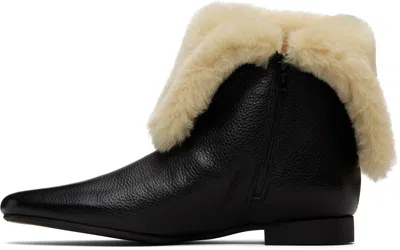 Totême Shearling Boots In Multi