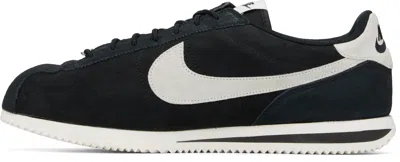 Nike Black Cortez Premium Sneakers In Multi