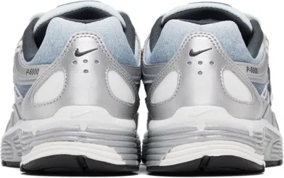 Nike P-6000 Leather And Mesh Sneakers In Multi