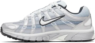 Nike P-6000 Leather And Mesh Sneakers In Multi