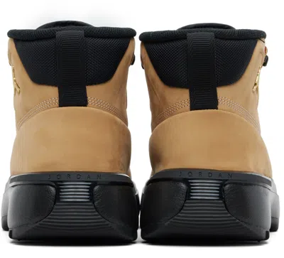 Nike Jordan Tan Jordan City Ankle Boots In Brown