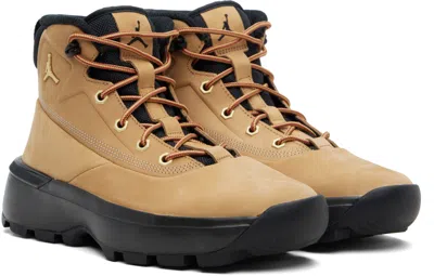 Nike Jordan Tan Jordan City Ankle Boots In Brown