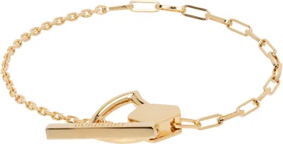 Burberry Shield Bracelet​ In Gold