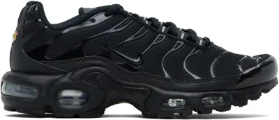 Nike Black Air Max Plus Sneakers In Black