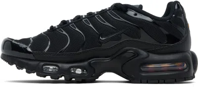 Nike Black Air Max Plus Sneakers In Black