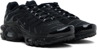 Nike Black Air Max Plus Sneakers In Black