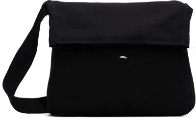 Our Legacy Rectangular Shoulder Bag For Everyday Use In Black