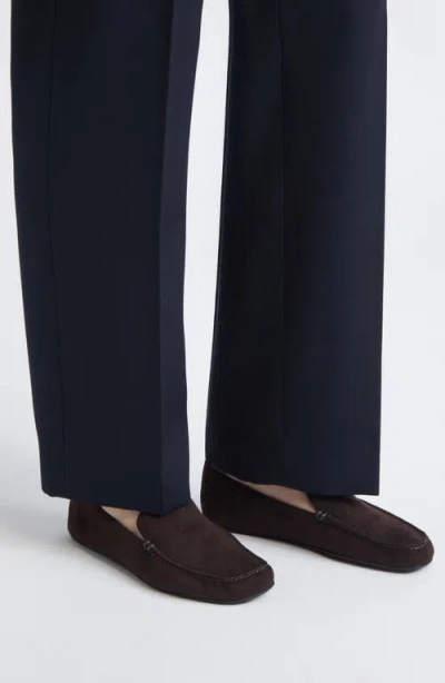 The Row Leo Loafer In Brown