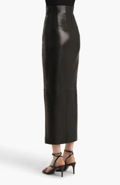 Khaite Gres Skirt In Black