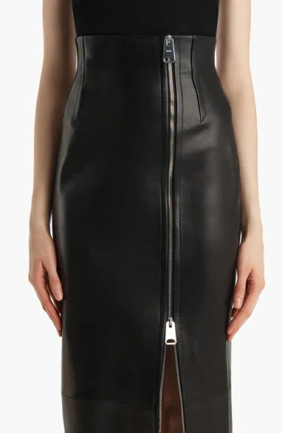 Khaite Gres Skirt In Black