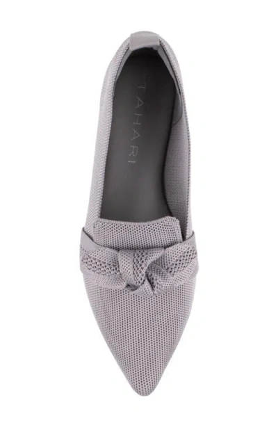 Tahari Venice Flat In Gray