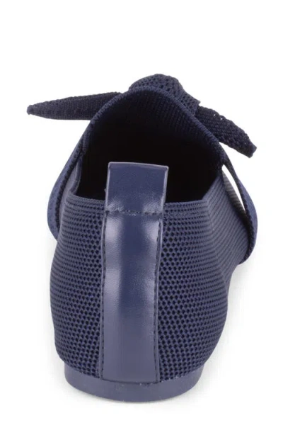 Tahari Venice Flat In Blue