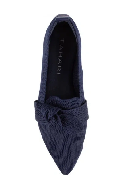 Tahari Venice Flat In Blue