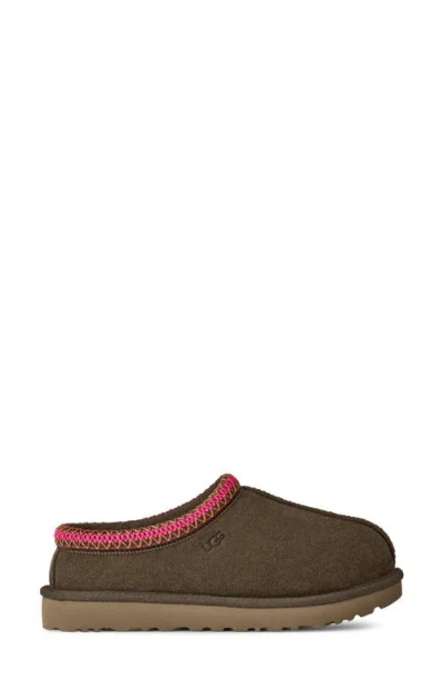 Ugg Low-profile Clog With Braid And Shearling Lining In Brown