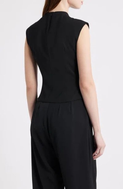 Odd Muse The Ultimate Muse Cap Sleeve Top In Black