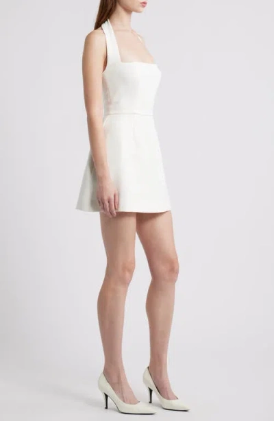 Odd Muse The Ultimate Muse Halter Minidress In White