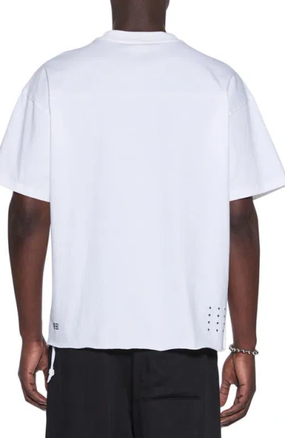 Ksubi Touchdown Appliqué T-shirt In White