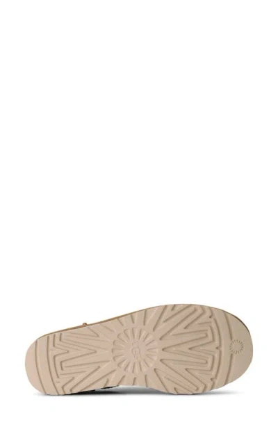 Ugg (r) Classic Micro Genuine Shearling Lined Slip-on In Neutral