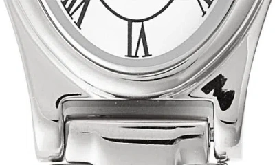 Cendré Cendre Emmeline Bracelet Watch, 16mm X 24mm In Silver