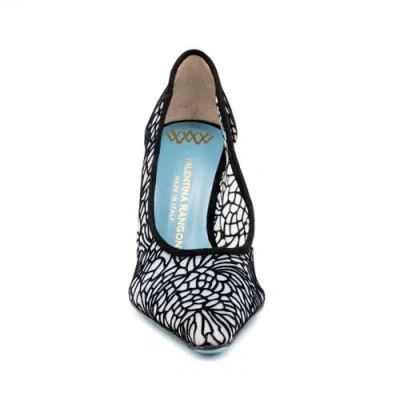 Valentina Rangoni Folgorata Mesh Pump In Black