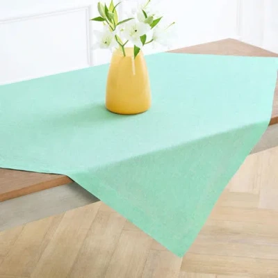 Solino Home Linen Table Throw In Blue
