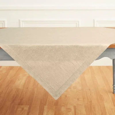 Solino Home Linen Table Throw In Brown