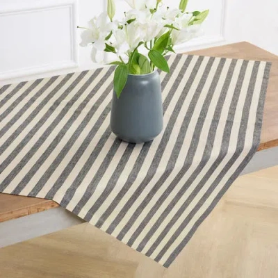 Solino Home Linen Table Throw In Multi