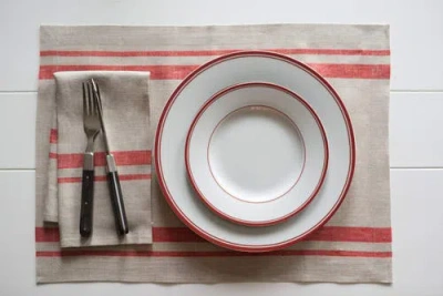 Solino Home Linen Placemats In Multi