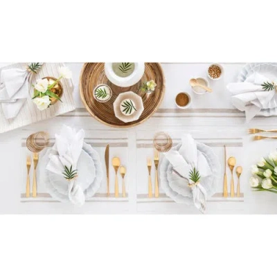 Solino Home Linen Placemats In White